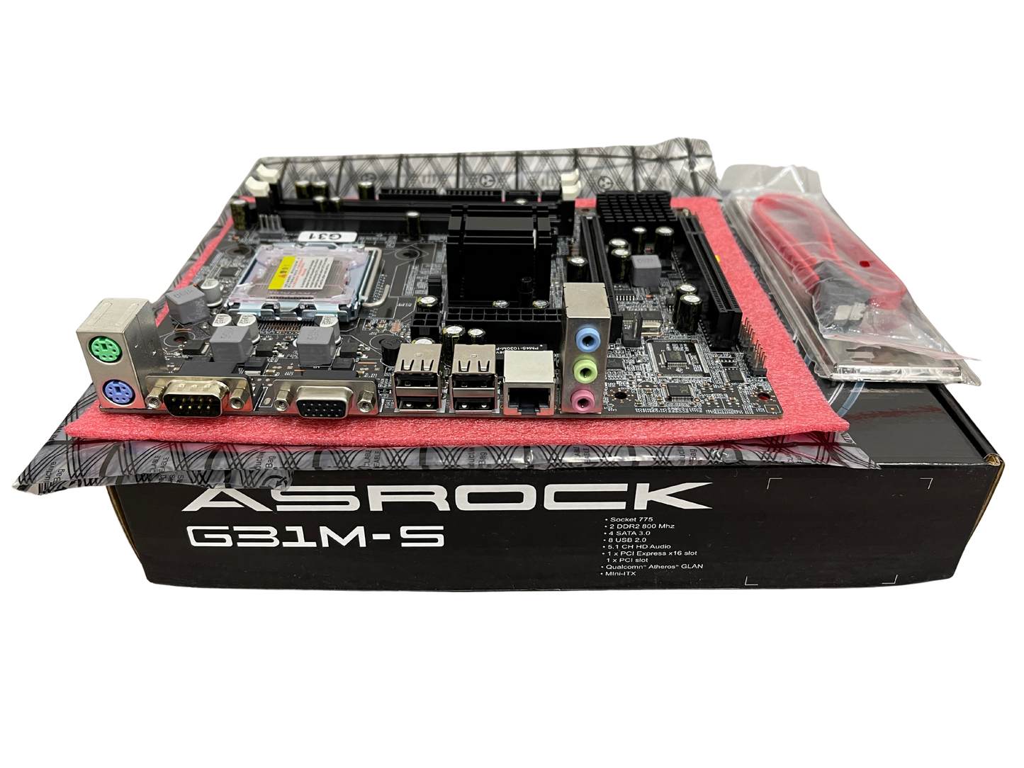 Board G31 DDR2 Tipo Original Asrock