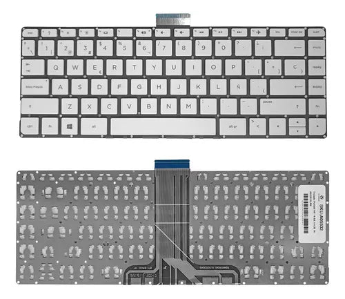 Teclado Portátil HP 14-AX Blanco