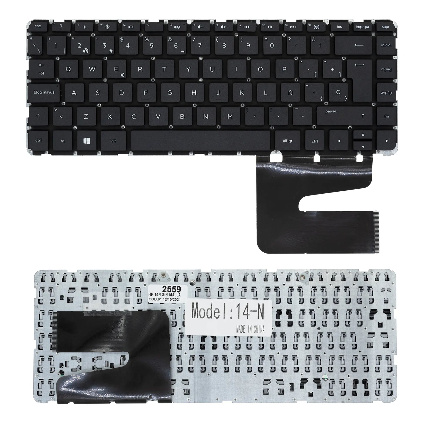 Teclado Portátil HP 14-N