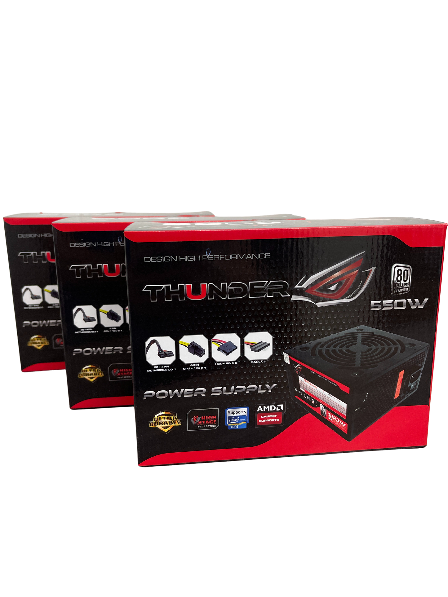 Fuente Thunder 550W Semireal