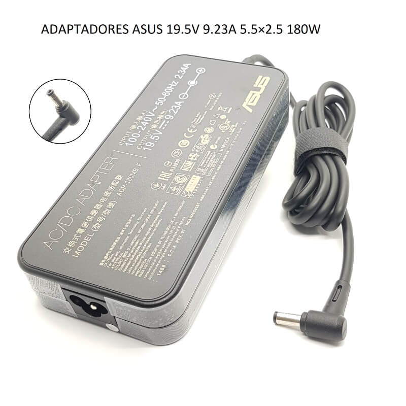 Cargador ASUS 19.5V 9.23A Punta 5.5*2.5mm Gamer Original