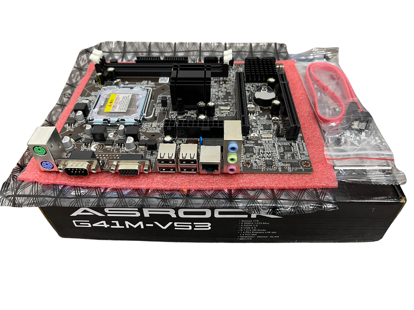 Board G41 DDR3 Tipo Original Asrock