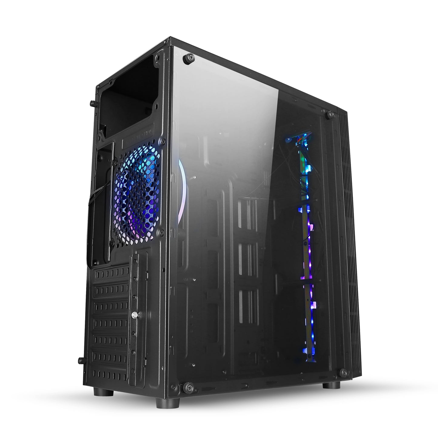 Chasis TRINITY ARGB ATX + Fan 120MM Trasero