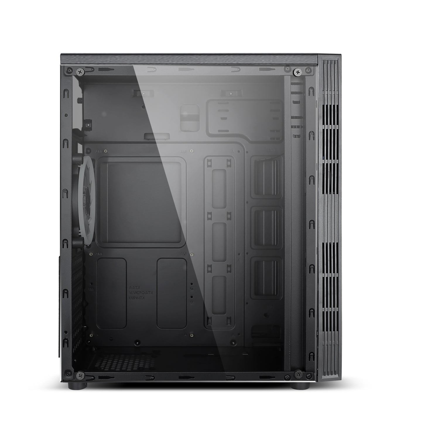 Chasis TRINITY ARGB ATX + Fan 120MM Trasero