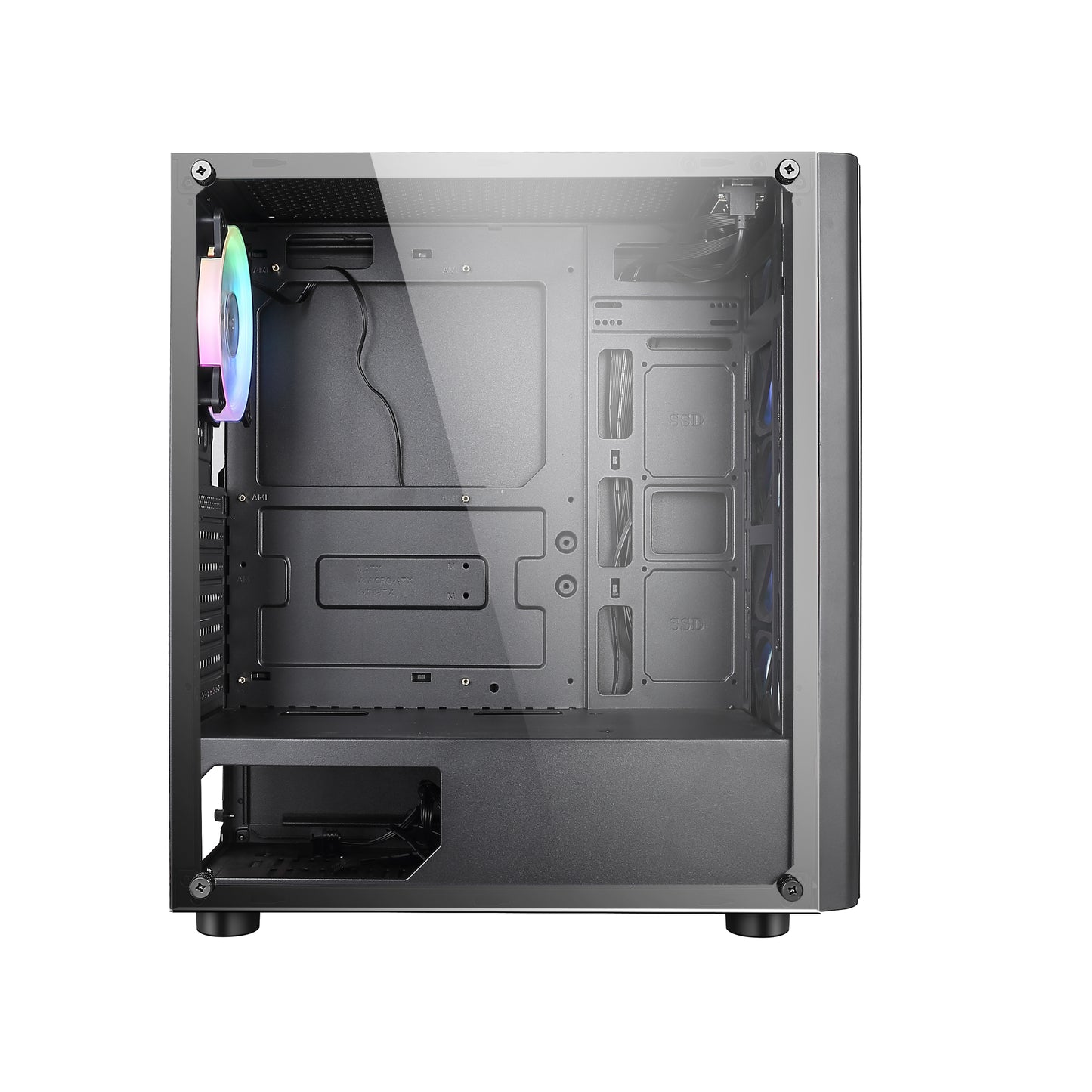 Chasis 3 Ventiladores 120MM ATX