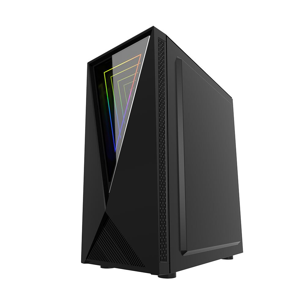 Chasis Profundidad RGB ATX + Fan 120MM RGB