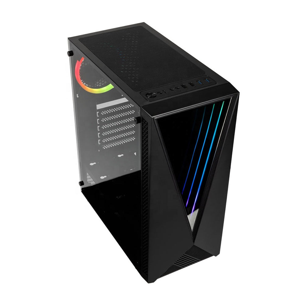 Chasis Profundidad RGB ATX + Fan 120MM RGB
