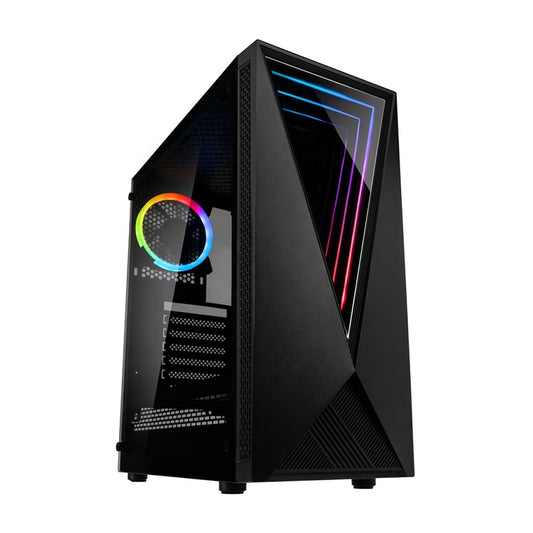 Chasis Profundidad RGB ATX + Fan 120MM RGB