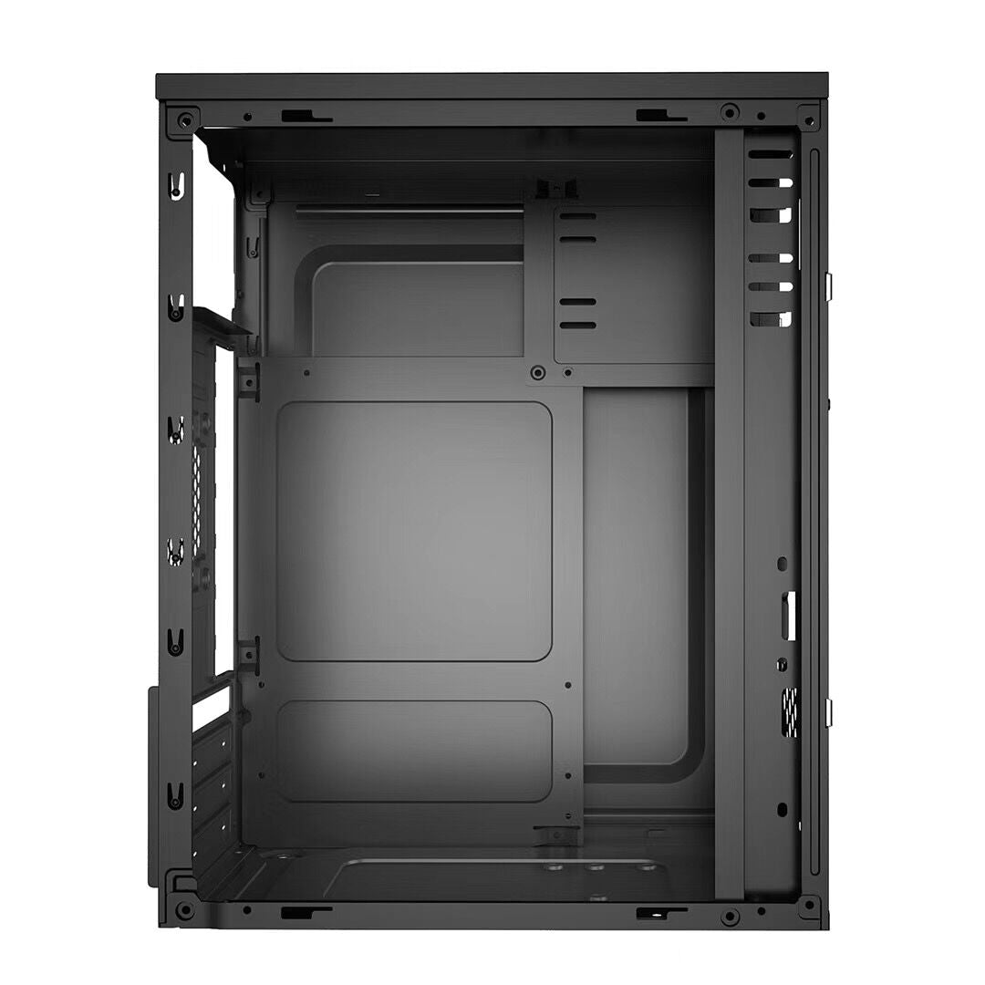 Chasis Linea Izquierda RGB MicroATX  + Fuente Thunder Semireal 550W