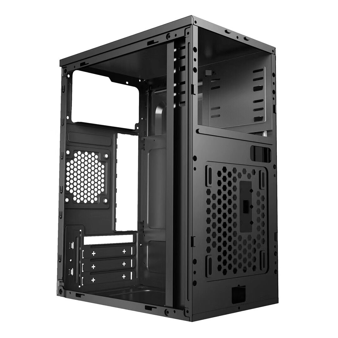 Chasis Linea Izquierda RGB MicroATX  + Fuente Thunder Semireal 550W