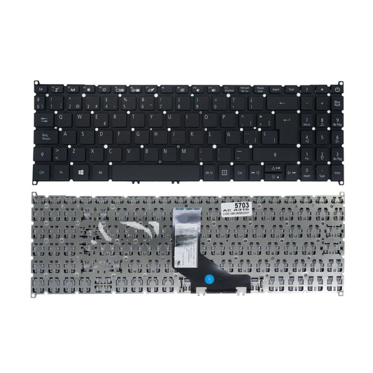Teclado Portátil ACER A515-52 Con Botón de Encendido