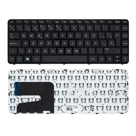 Teclado Portátil HP 14-N Con Marco