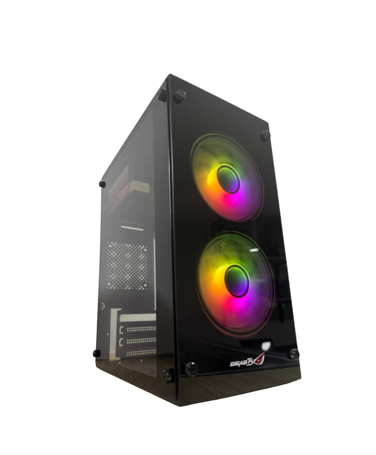 Chasis 2 Fans ARGB Micro-ATX