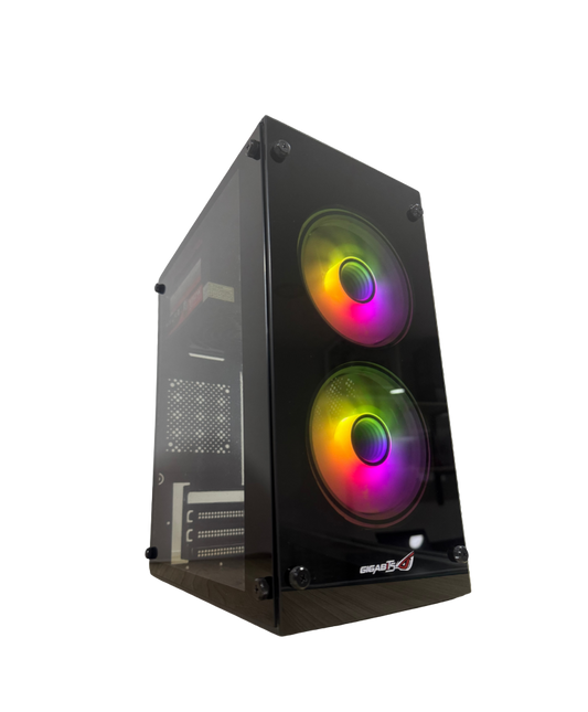 Chasis 2 Fans ARGB Micro-ATX